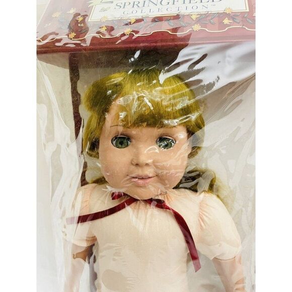 18" Stacy Doll NIB Fibre Craft Springfield Collection Blonde Hair Green Eyes - Picture 2 of 10